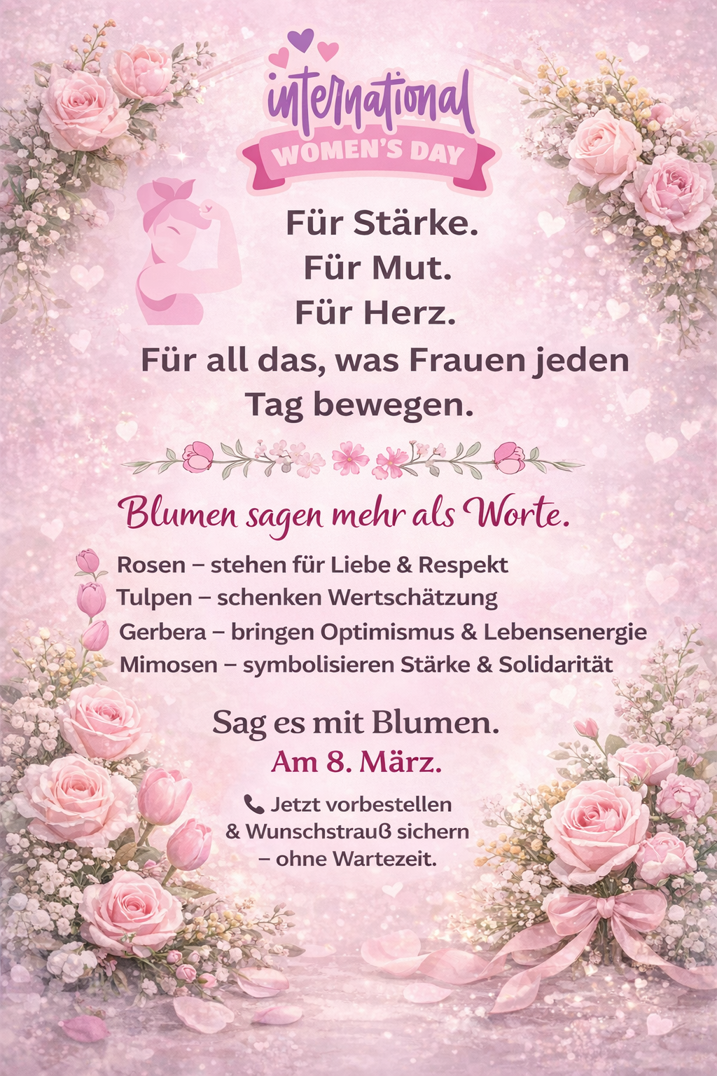 Flyer Internationaler Frauentag